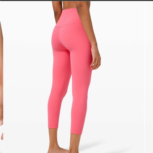 Lululemon Align Pant 25 Inch Guava Pink Sz 6 EUC - Picture 2 of 9